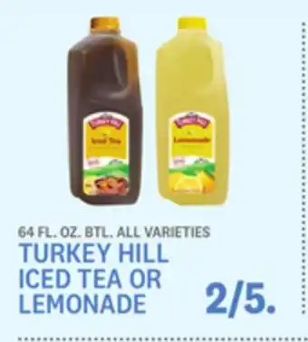 Kings Food Markets Turkey hill iced tea or lemonade offer
