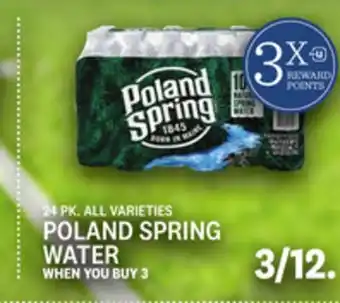 Kings Food Markets Poland spring water offer