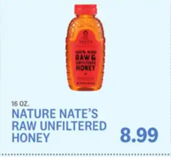 Kings Food Markets Nature nate's raw unfiltered honey offer