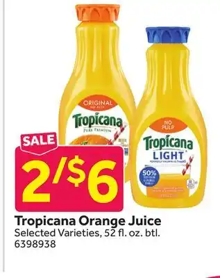 Stop&Shop Tropicana orange juice offer