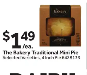Stop&Shop The bakery traditional mini pie offer