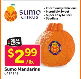Stop&Shop Sumo mandarins offer