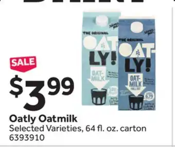 Stop&Shop Oatly oatmilk offer
