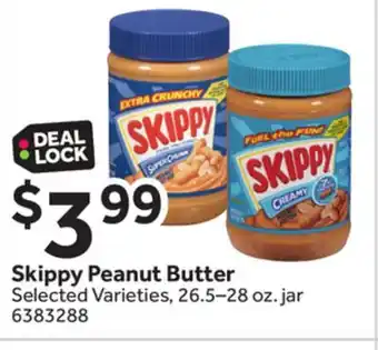Stop&Shop Skippy peanut butter offer