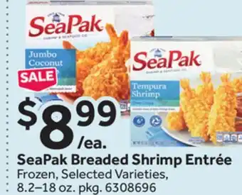 Stop&Shop Seapak breaded shrimp entrée offer