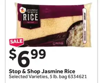 Stop&Shop Stop & shop jasmine rice offer