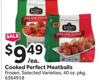 Stop&Shop Cooked perfect meatballs offer