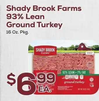 DeCicco & Sons Shady brook farms 93% lean ground turkey offer