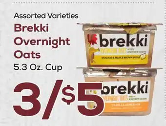 DeCicco & Sons Brekki overnight oats offer