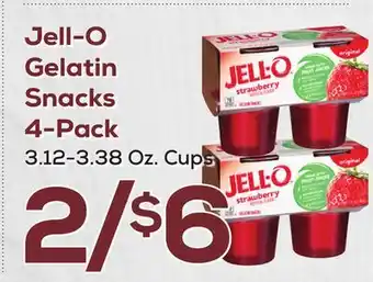 DeCicco & Sons Jell-o gelatin snacks 4-pack offer