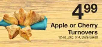 The Fresh Grocer Apple or cherry turnovers offer