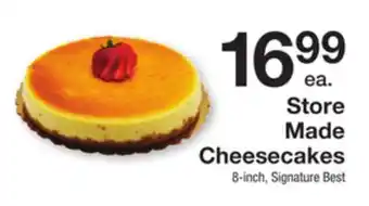 The Fresh Grocer Store made cheesecakes offer
