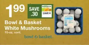 The Fresh Grocer White mushrooms offer