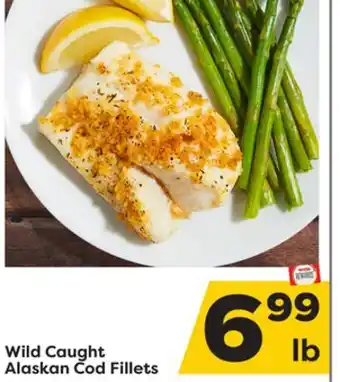 Weis Markets Wild caught alaskan cod fillets offer