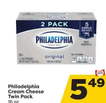 Weis Markets Philadelphia cream cheese twin pack offer