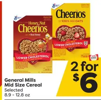 Weis Markets General mills mid size cereal offer
