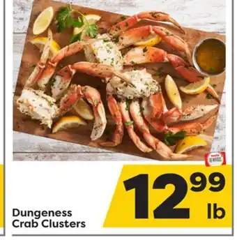 Weis Markets Dungeness crab clusters offer