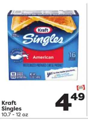 Weis Markets Kraft singles offer