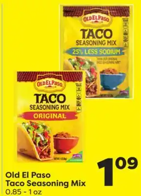 Weis Markets Old el paso taco seasoning mix offer