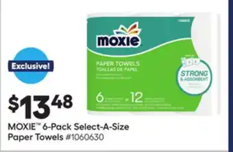 Lowe's 6-pack select-a-size paper towels offer