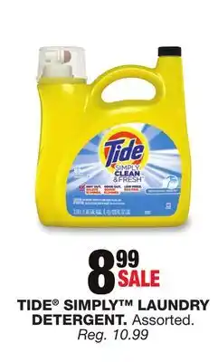 Blain's Farm & Fleet Tide simply laundry detergent offer