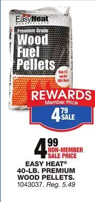 Blain's Farm & Fleet Easy heat 40-lb. premium wood pellets offer