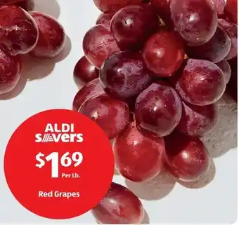 Aldi Red Grapes offer