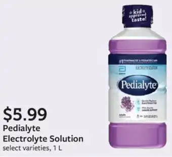 Fareway Pedialyte Electrolyte Solution offer
