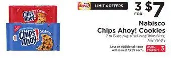 ShopRite Chips ahoy! cookies offer