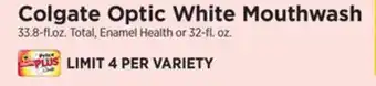 ShopRite Optic white mouthwash offer
