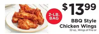 ShopRite Bbq style chicken wings offer