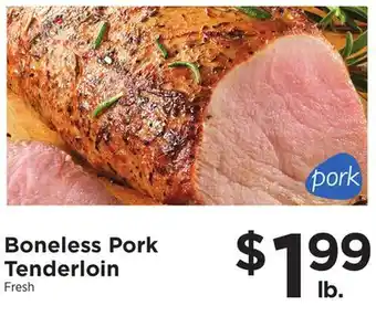 ShopRite Boneless pork tenderloin offer