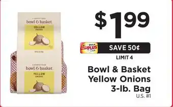 ShopRite Yellow onions 3-lb. bag offer