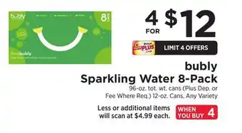 ShopRite Sparkling water 8-pack offer