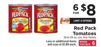 ShopRite Tomatoes offer