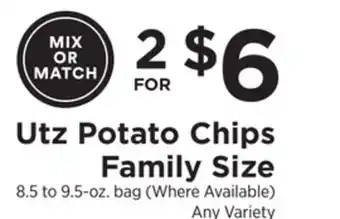 ShopRite Potato chips family size offer