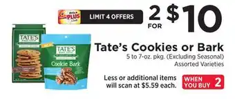 ShopRite Cookies or bark offer