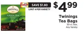 ShopRite Tea bags offer