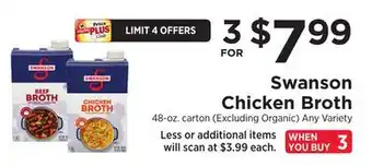 ShopRite Chicken broth offer