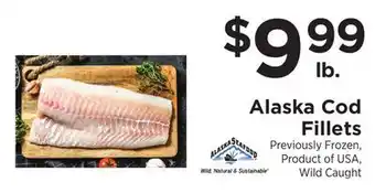 ShopRite Alaska cod fillets offer