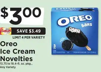 ShopRite Ice cream novelties offer