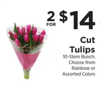 ShopRite Cut tulips offer