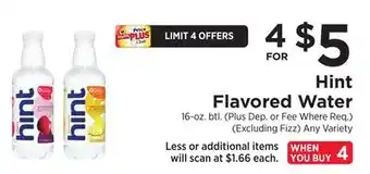 ShopRite Flavored water offer