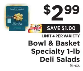 ShopRite Specialty 1-lb deli salads offer