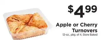 ShopRite Apple or cherry turnovers offer