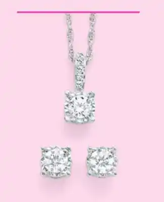 JC Penney 2-pc. set 1/2 ct. t.w. lab-grown diamond§ offer