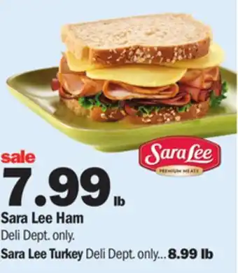 Meijer Sara lee ham offer