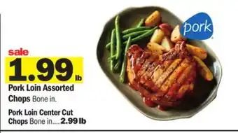 Meijer Pork loin assorted chops offer