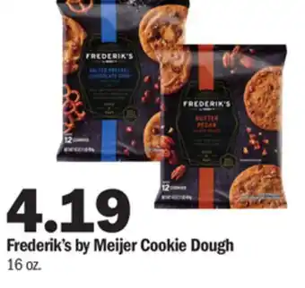 Meijer Frederik's by meijer cookie dough offer