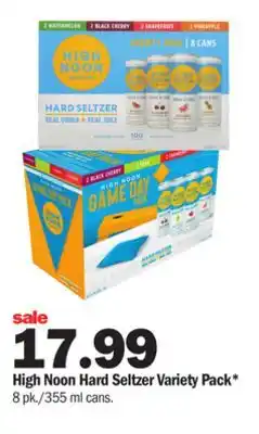 Meijer High noon hard seltzer variety pack offer